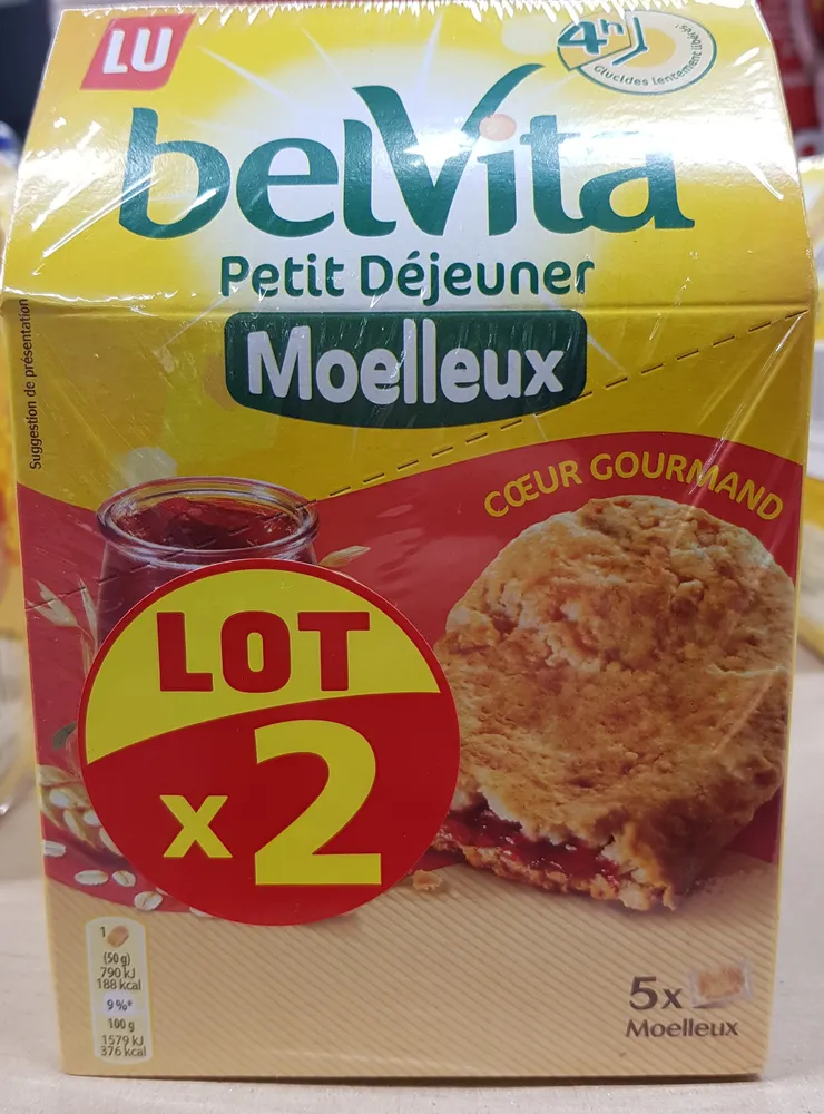 Moelleux petit déjeuner fraise