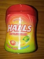 Halls fruit flavour mix