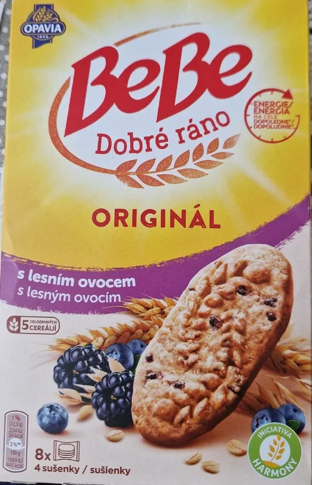 BeBe dobré ráno s lesním ovocem