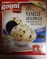 Preparat per gelat de vainilla amb Oreo