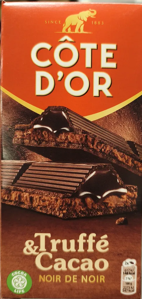 Noir de noir truffé & cacao