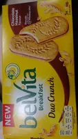 Belvita Breakfast Biscuits Duo Crunch, Chocolate Hazelnut X5
