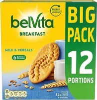 Breakfast Biscuits Milk & Cereals Packs