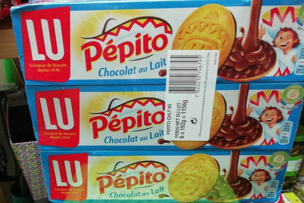 Pépito chocolat au lait