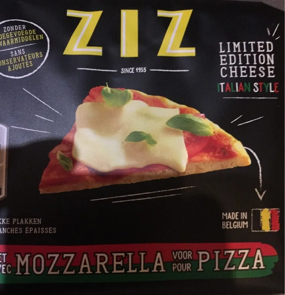 Ziz mozarella pour pizza
