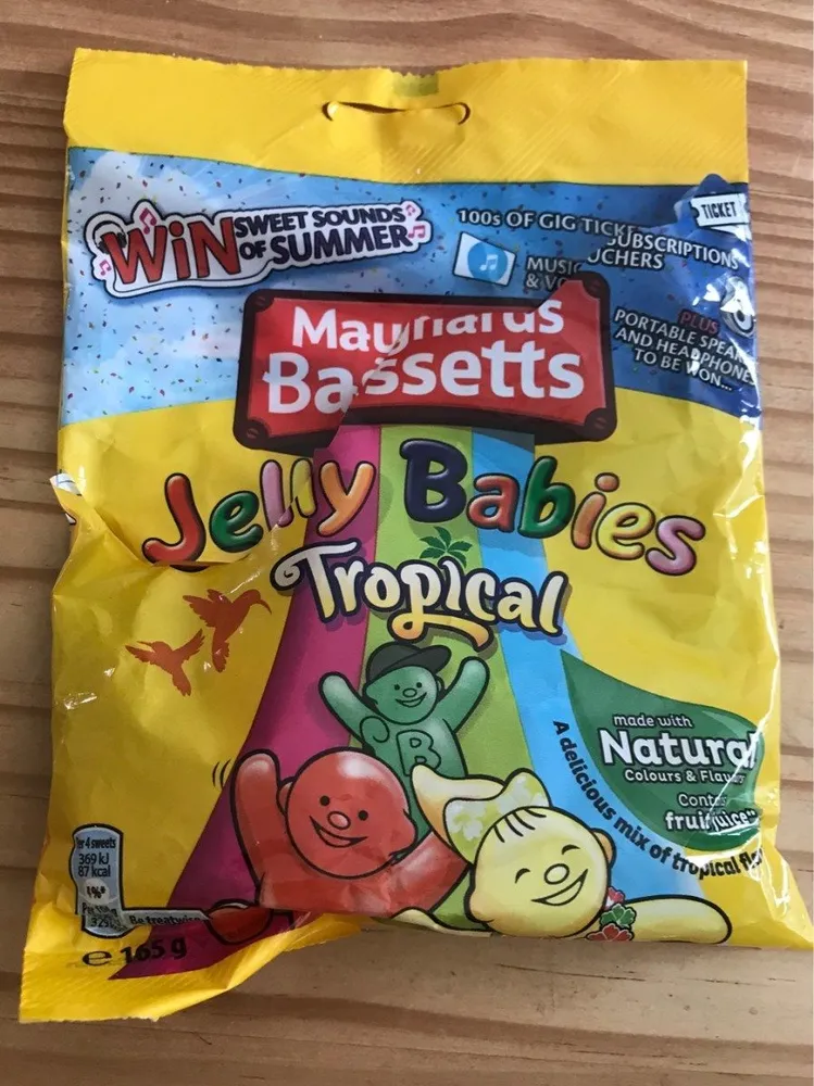 jelly babies tropical