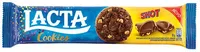 Biscoito Cookie Shot Lacta Pacote 80g
