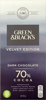 Black's 70% Dark Chocolate Bar