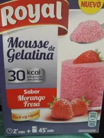 mousse de gelatina