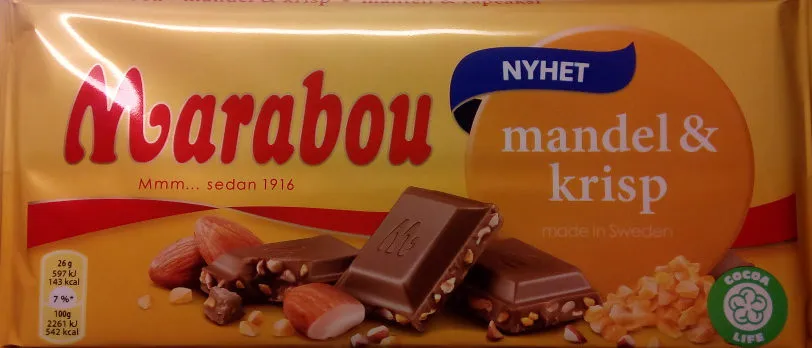 Marabou Mandel & krisp