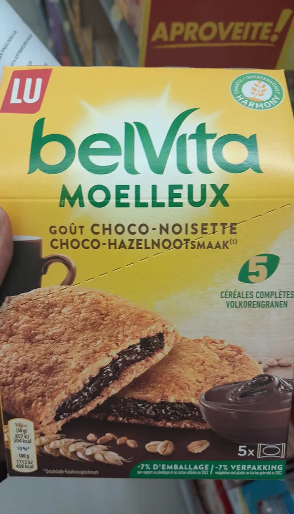 Moelleux goût choco-noisette