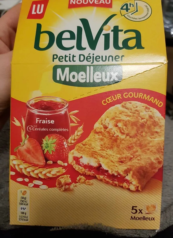 Petit Déjeuner Moelleux Coeur Gourmand Fraise