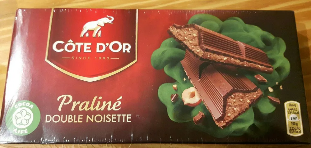 Praliné double noisettes