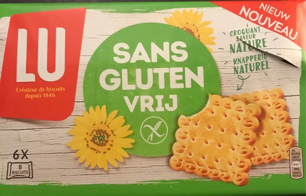 Sans gluten vrij