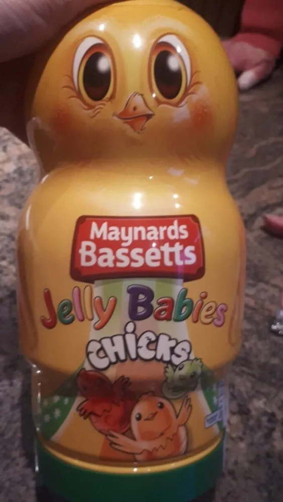 Jelly babies chicks