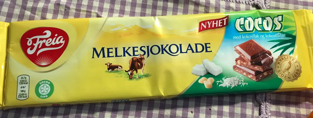 MELKESJOKOLADE Coco