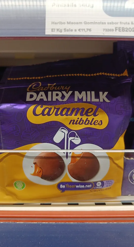Dairy Caramel Nibbles Bag