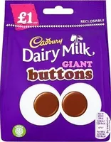 Dairy Milk £1 Giant Buttons Chocolate Bag