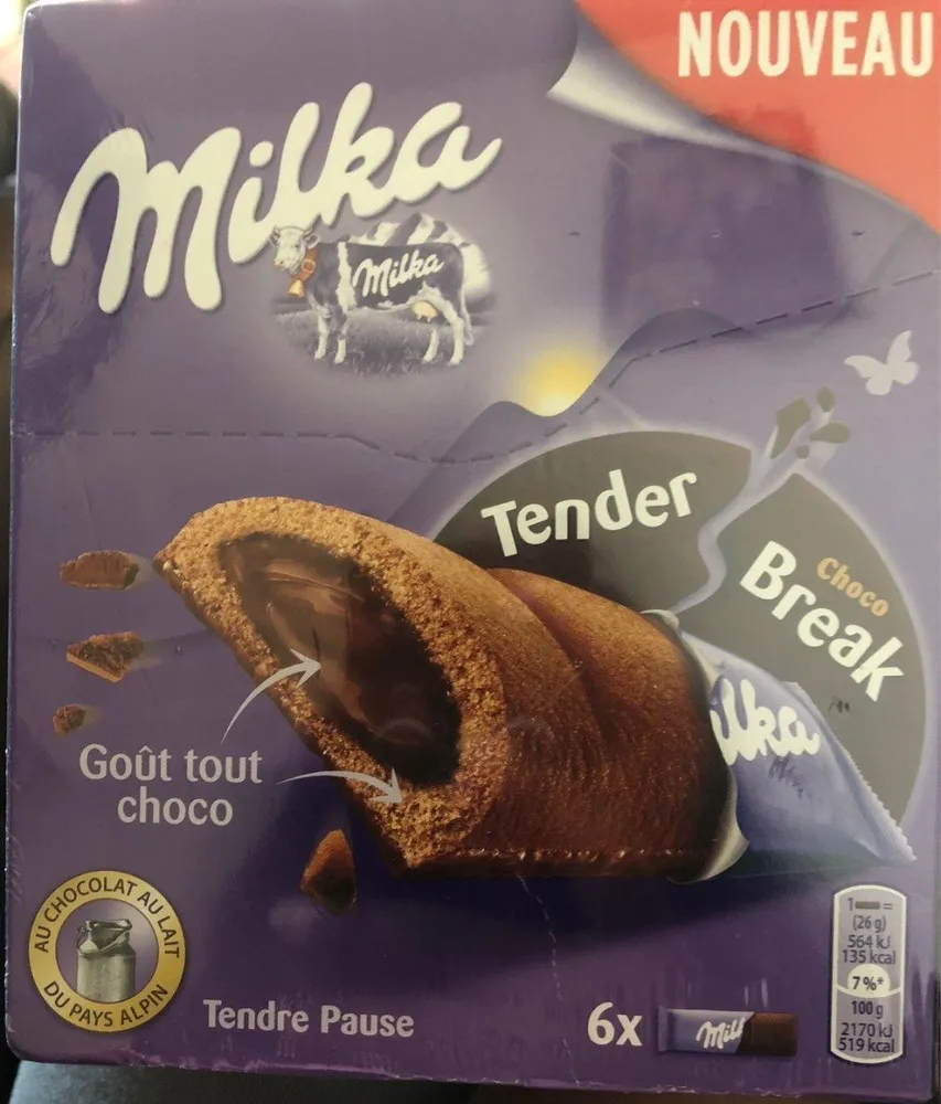 Tendre pause choco