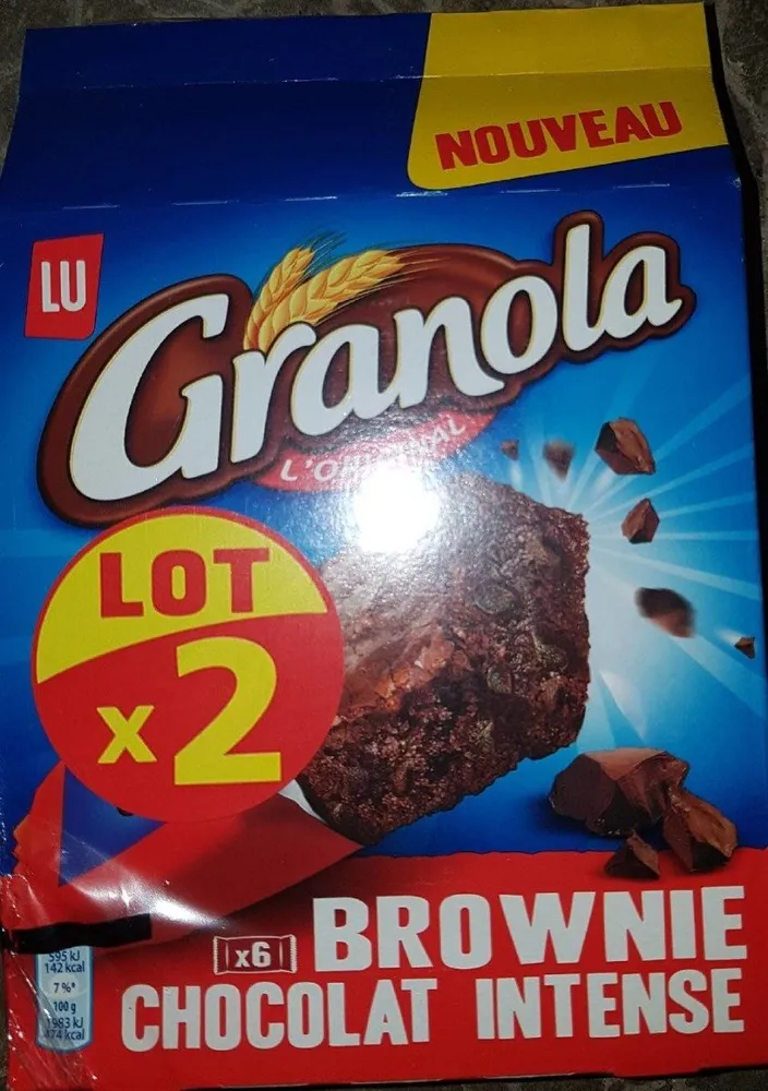 Brownie chocolat intense