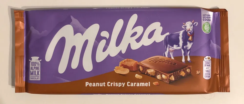 Milka Peanut Crispy Caramel