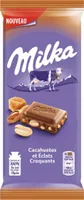 Milka cacahuètes et éclats croquants