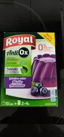 Antiox gelatina con sabor a arándanos azúcares