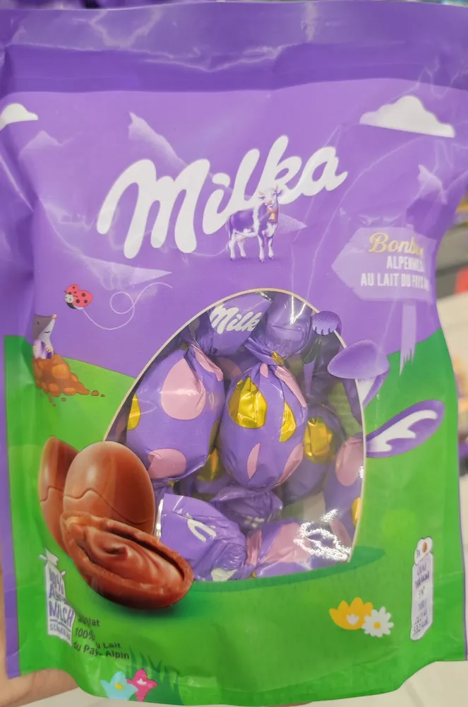Bonbons au lait du Pays Alpin
