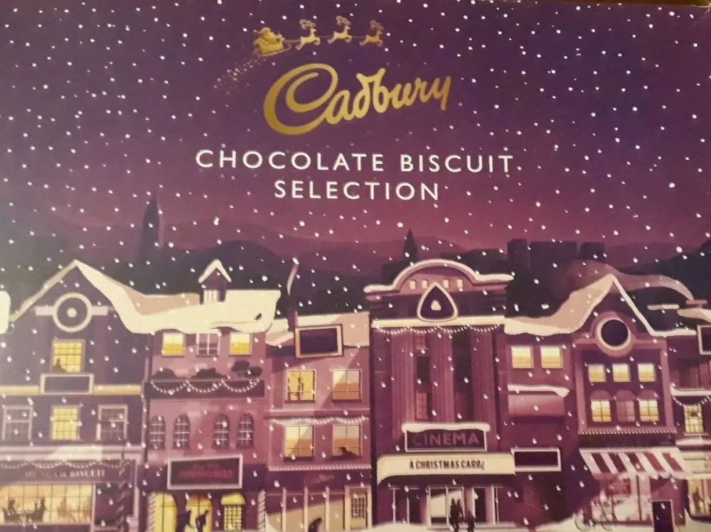Cardbury chocolate biscuit sélection