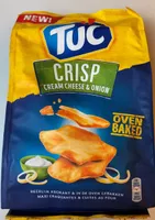 Crisp cream cheese & onion