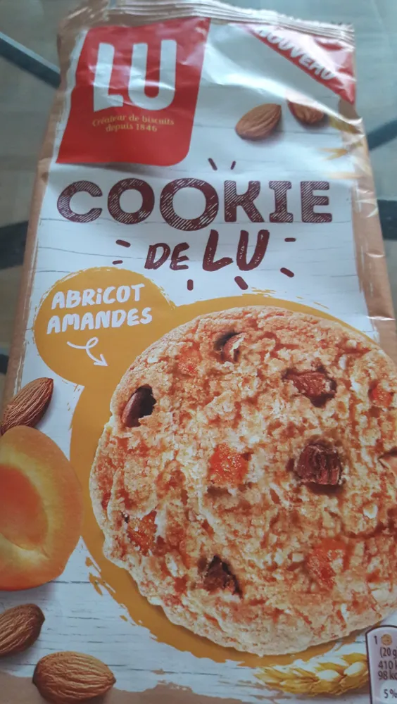 Cookie Abricot Amandes