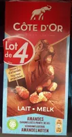 Lait amandes caramélisées pointe de sel