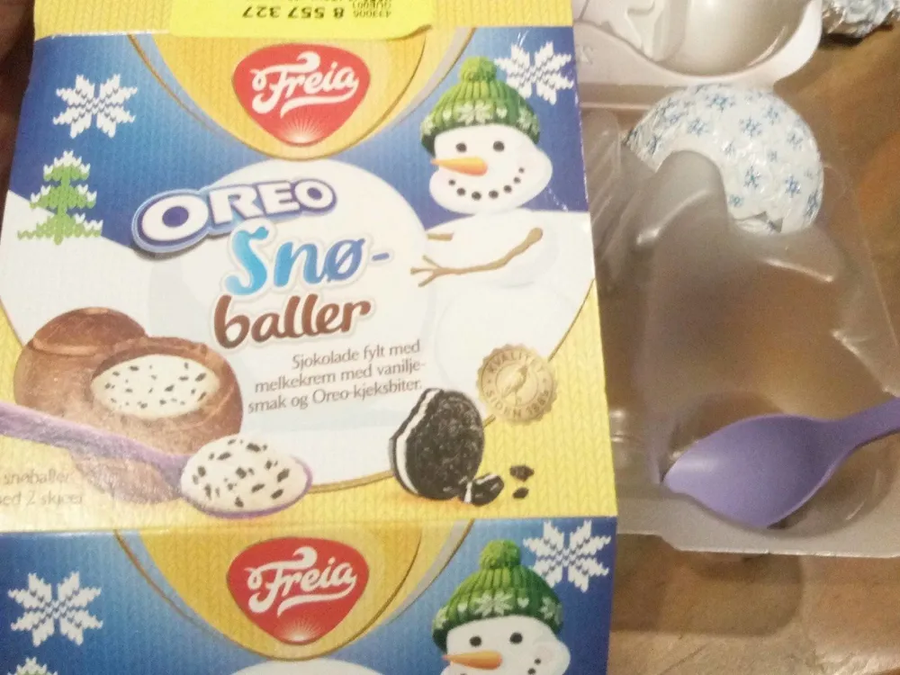 Oreo sno baller
