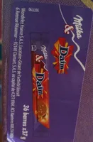 Barre de chocolat Milka & Daim