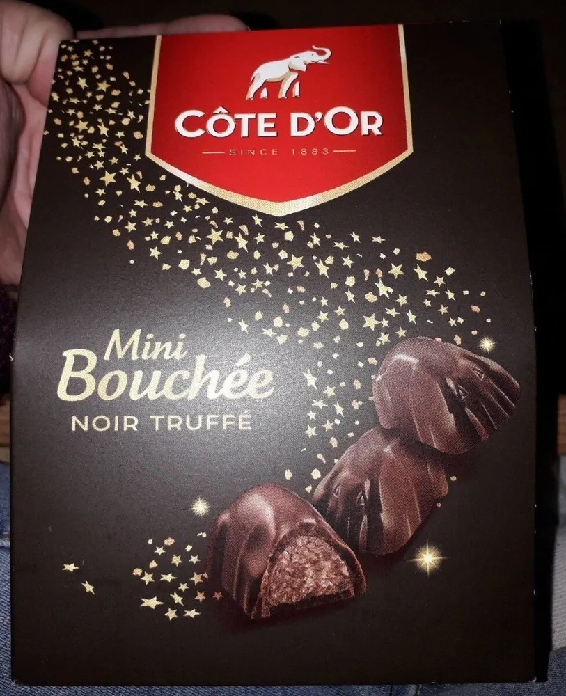 Mini bouchée noir truffé