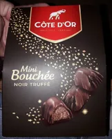 Mini bouchée noir truffé