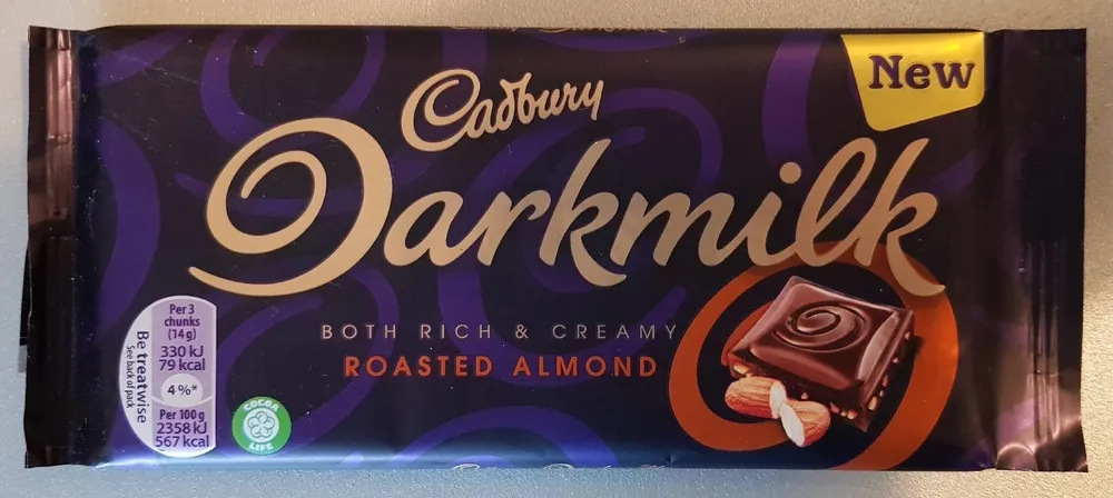 Darkmilk roasted almond