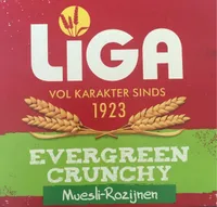Evergreen crunchy Muesli-rozijnen