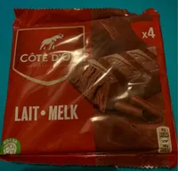 Barre chocolat au lait