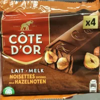 Lait noisettes entières