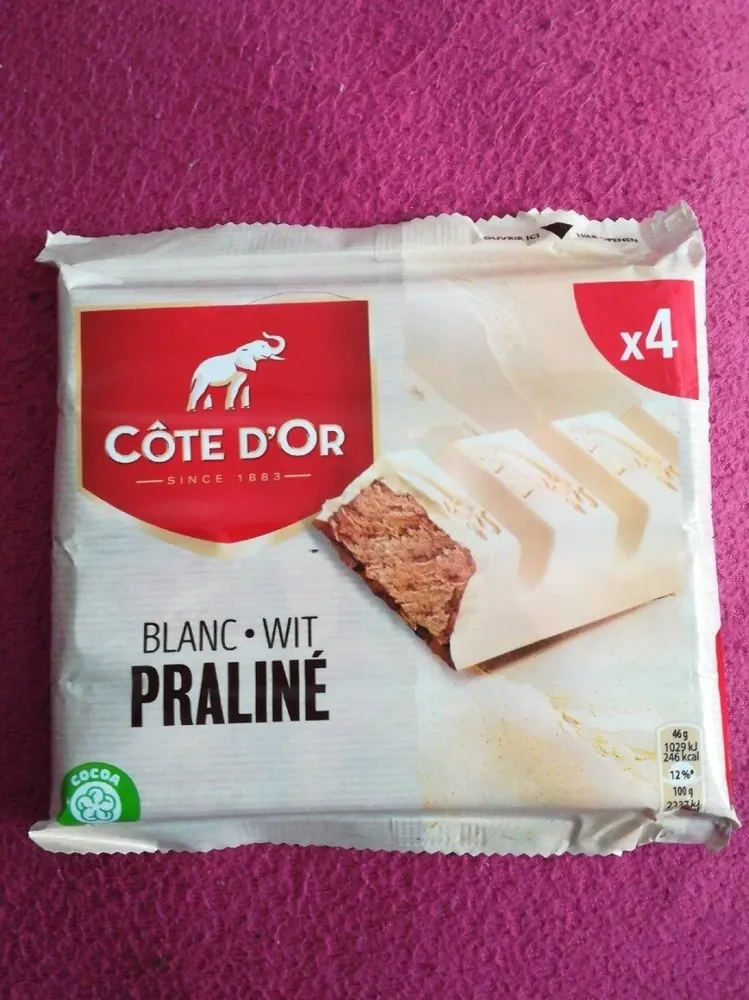 Côté d'or blanc praliné