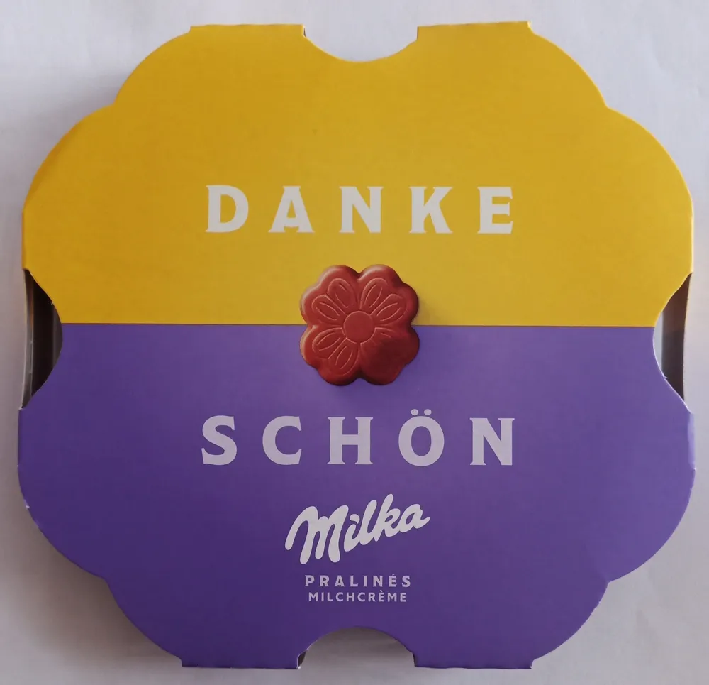 Pralines Milchcreme - Dankeschön