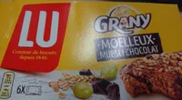Grany Moelleux muesli chocolat - biscuits