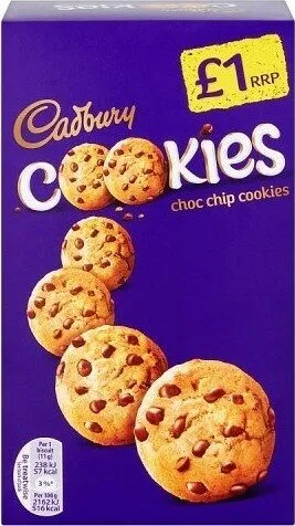 Choc Chip Cookies Biscuits 6 Pack