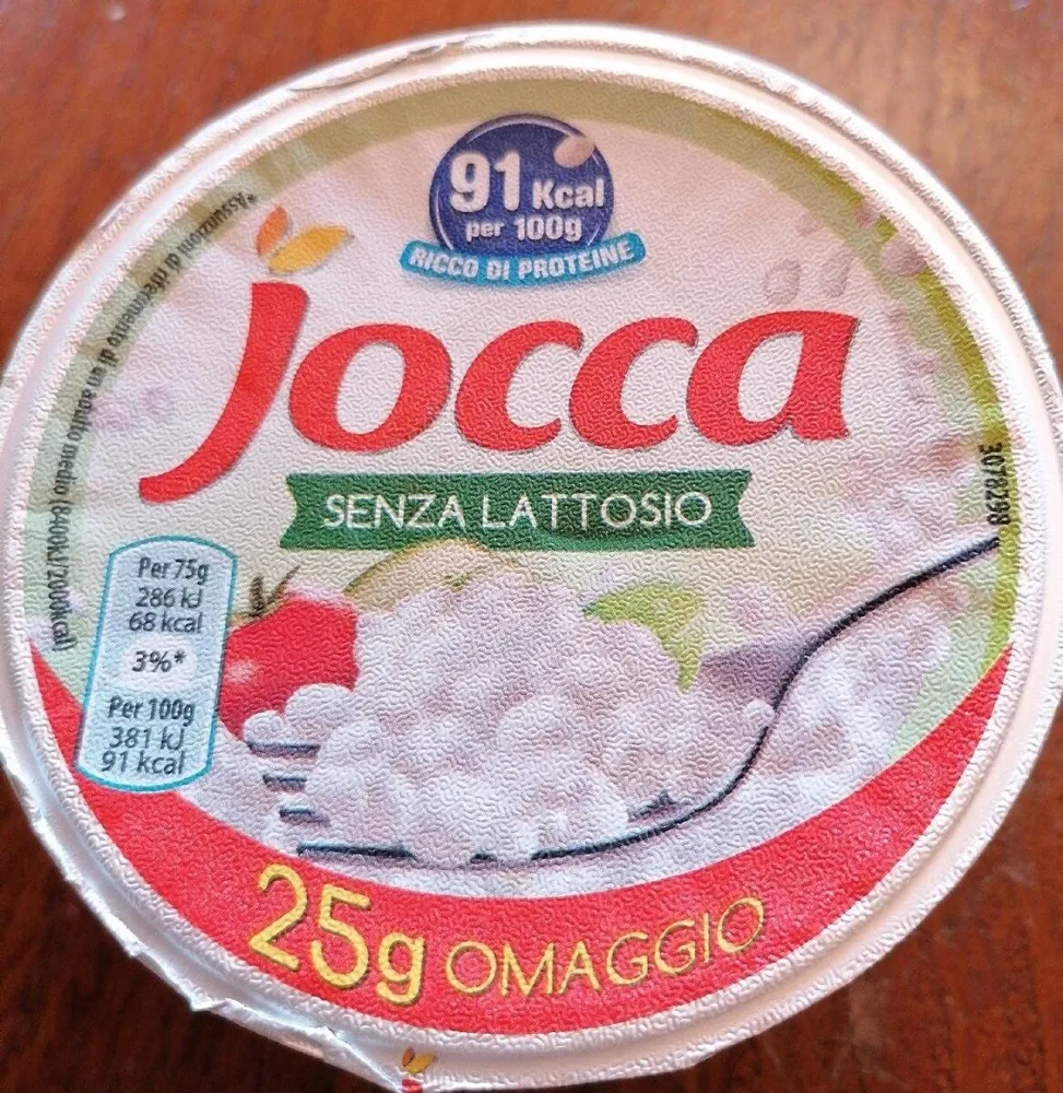 Jocca senza lattosio