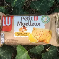 Petit moelleux LU saveur citron
