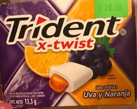 Trident X-Twist - Uva y naranja