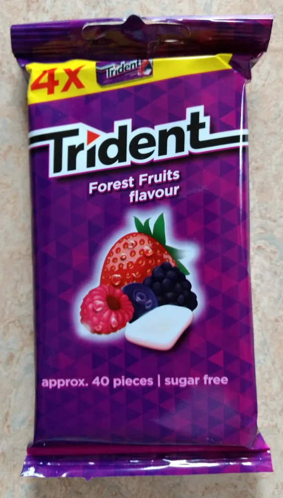 Kaugummi Forest Fruits flavor