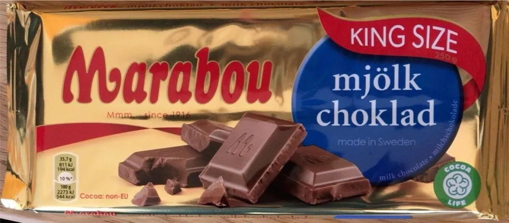 Marabou mjölk choklad