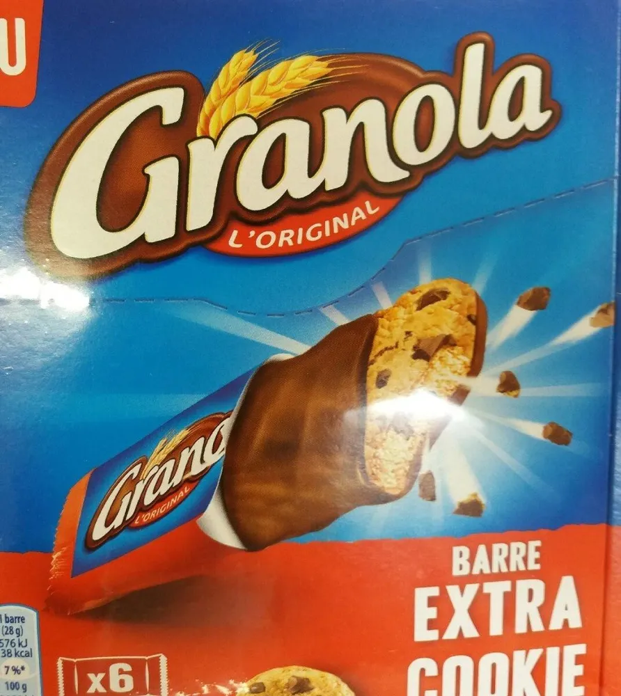 Barre extra cookie